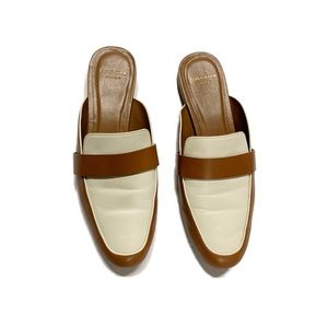 Cole Haan Ainsleigh II Mule Saddle Tan/Ivory